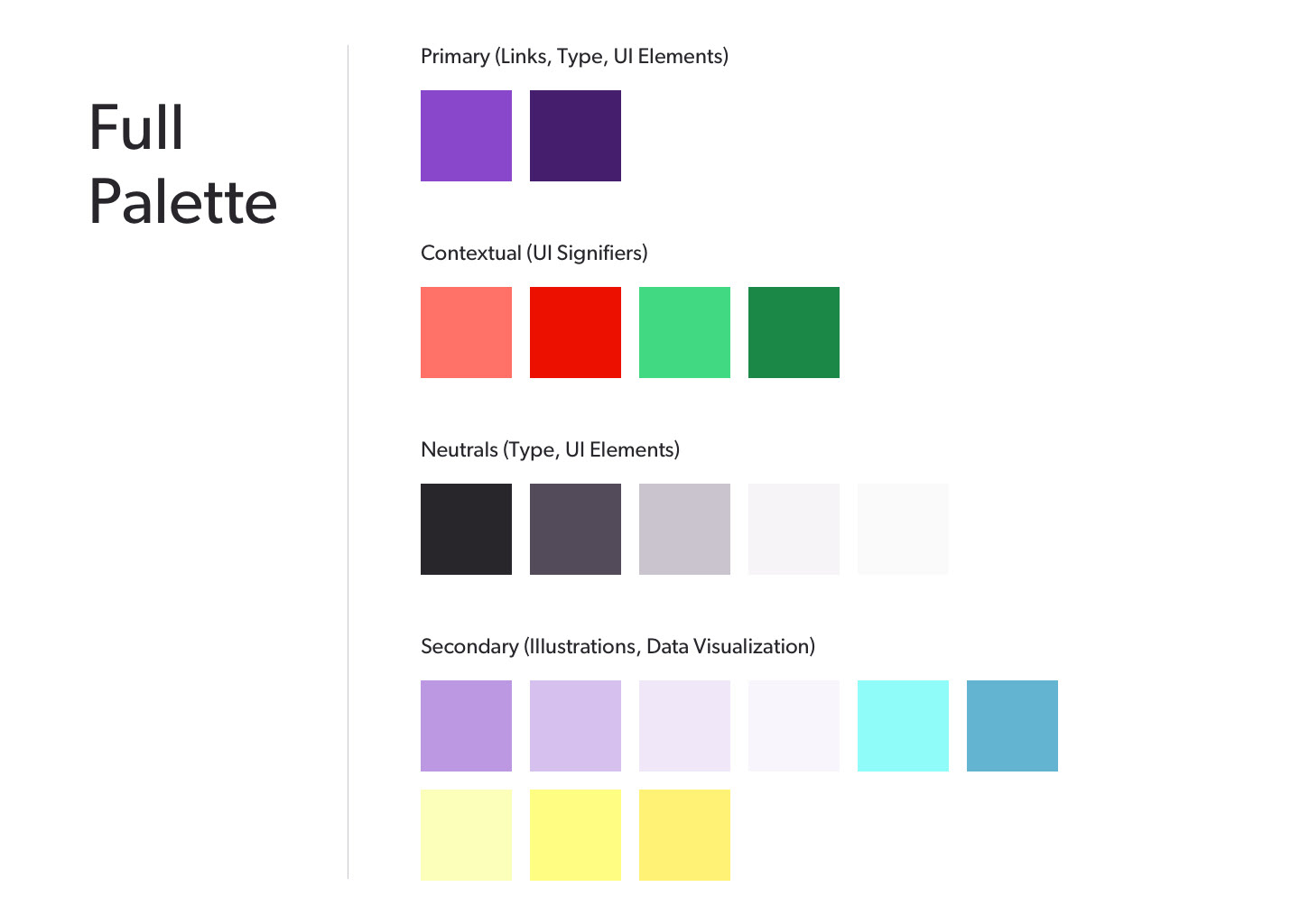 Proposed Color Palette