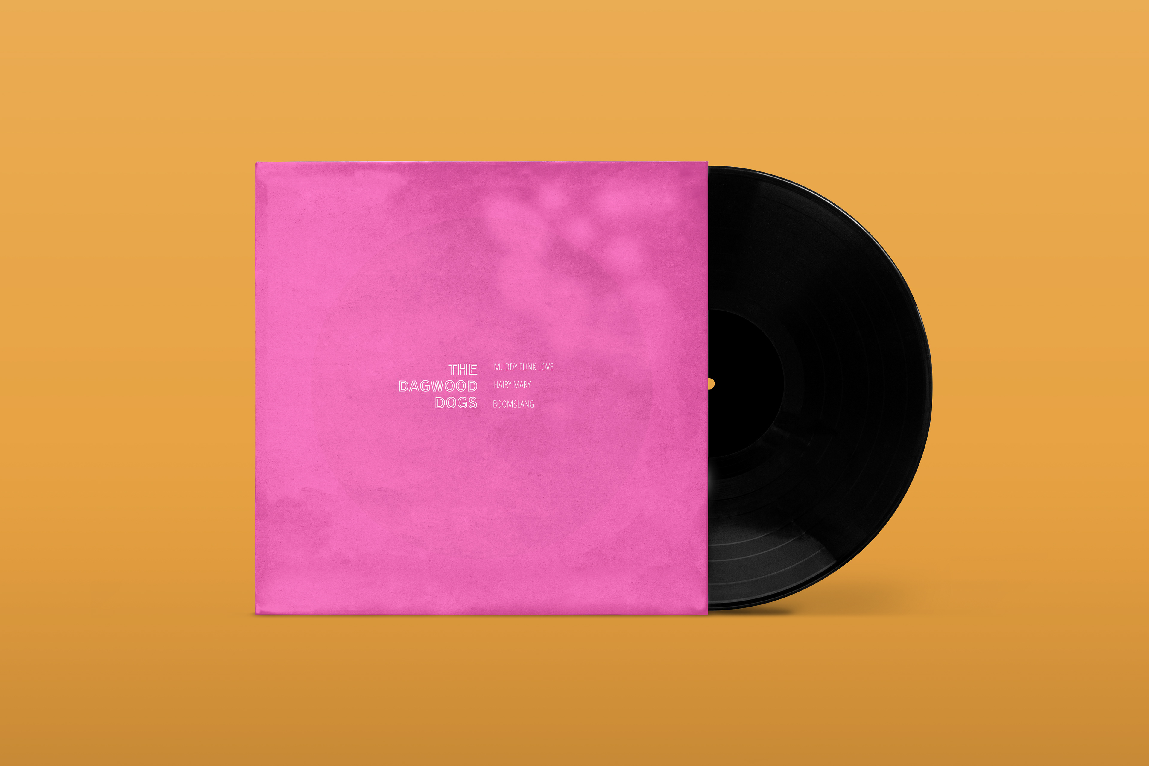 Vinyl Record template sourced from https://mrmockup.com