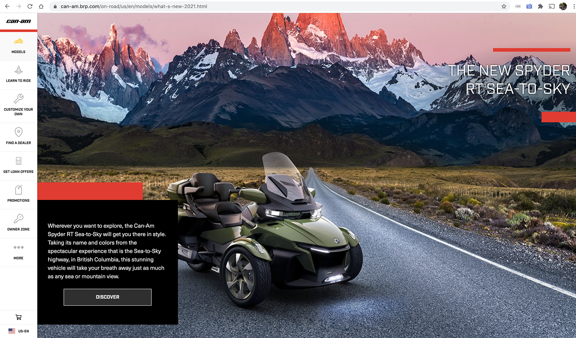 BRP Can-Am Spyder Product Communication