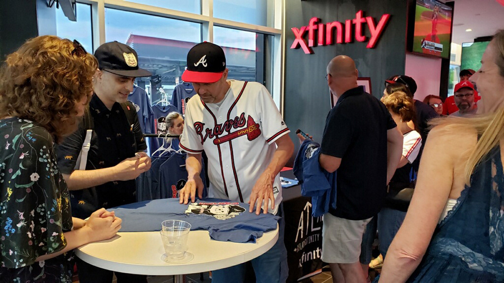 ATLANTA BRAVES & XFINITY "Art Series Shirt"