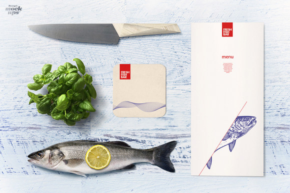 Download Deour Webdesign Resources Development Fish Seafood Restaurant Mock Up By Dennysmockups