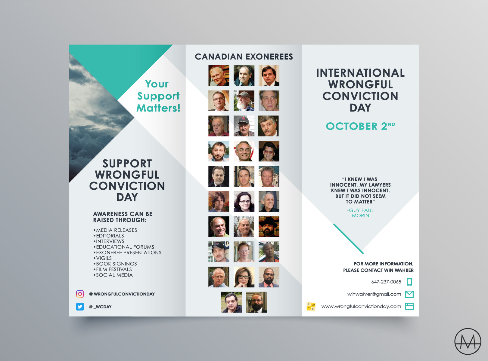 Wrongful Conviction Day Pamphlet