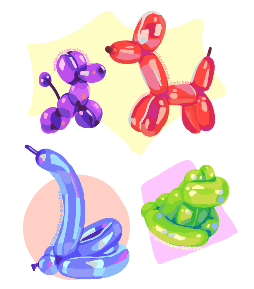 Balloon Animals; Digital