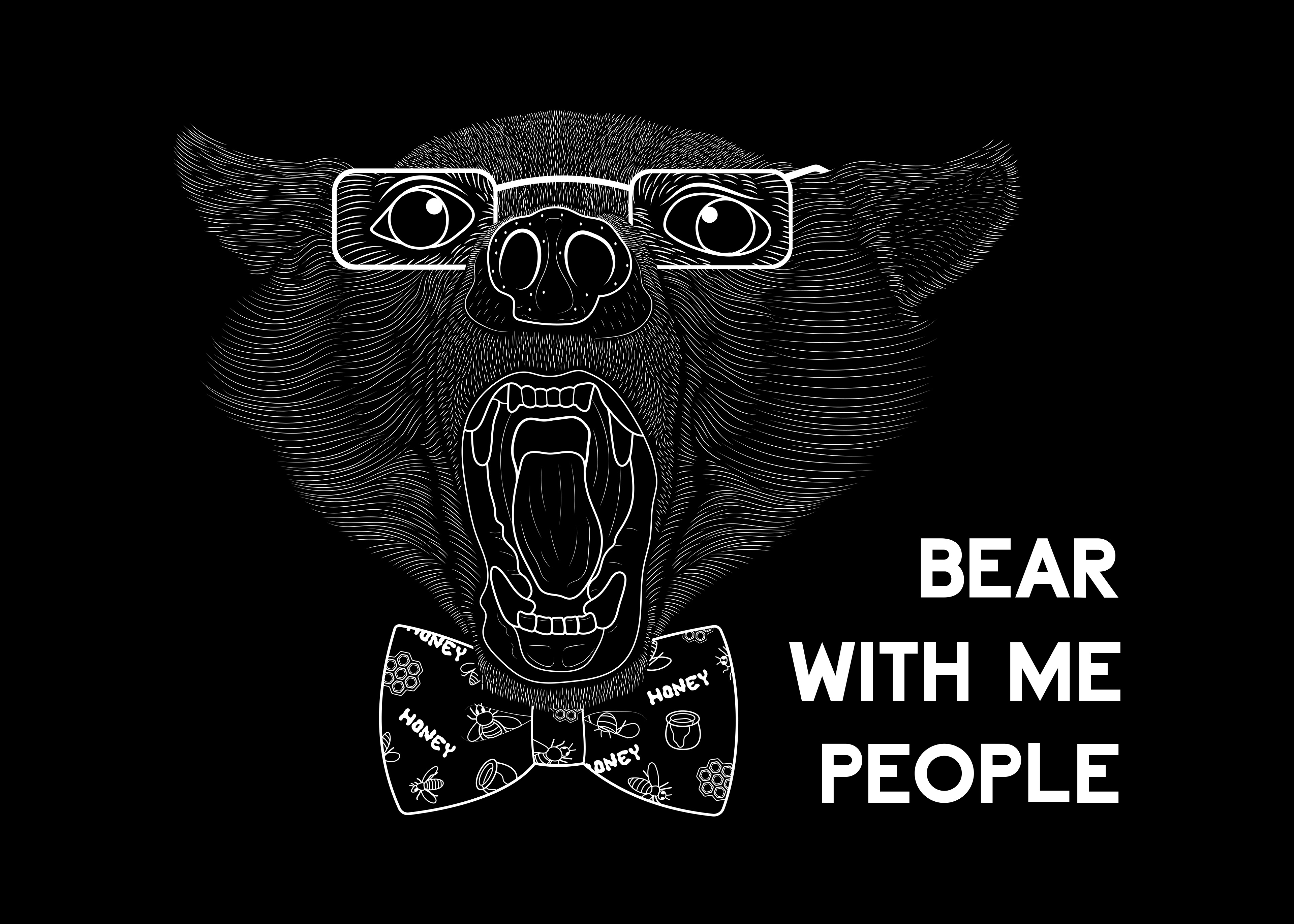 Bear With Me. Available at: https://displate.com/displate/1152540