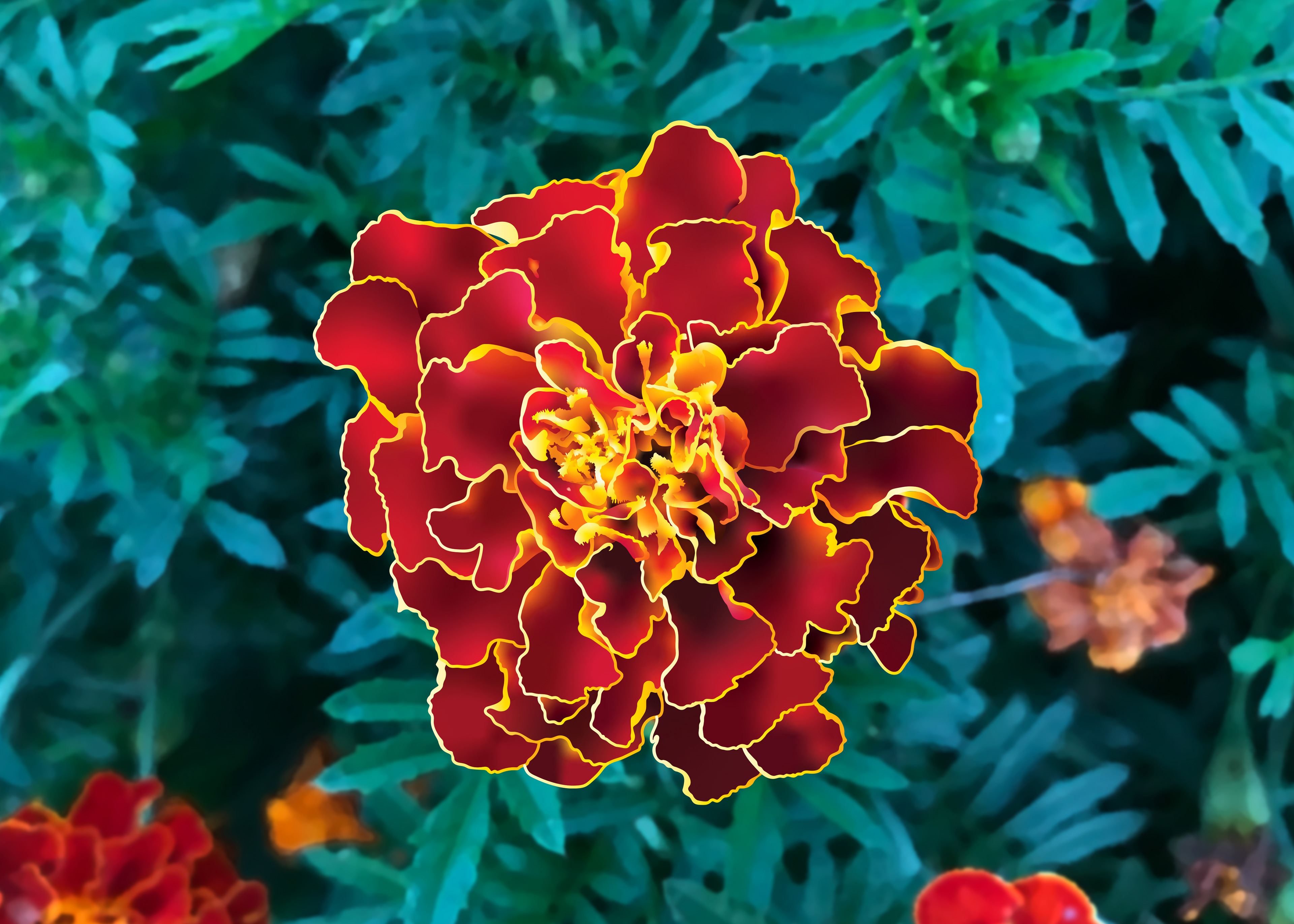 Marigold. Available at: https://displate.com/displate/1198585