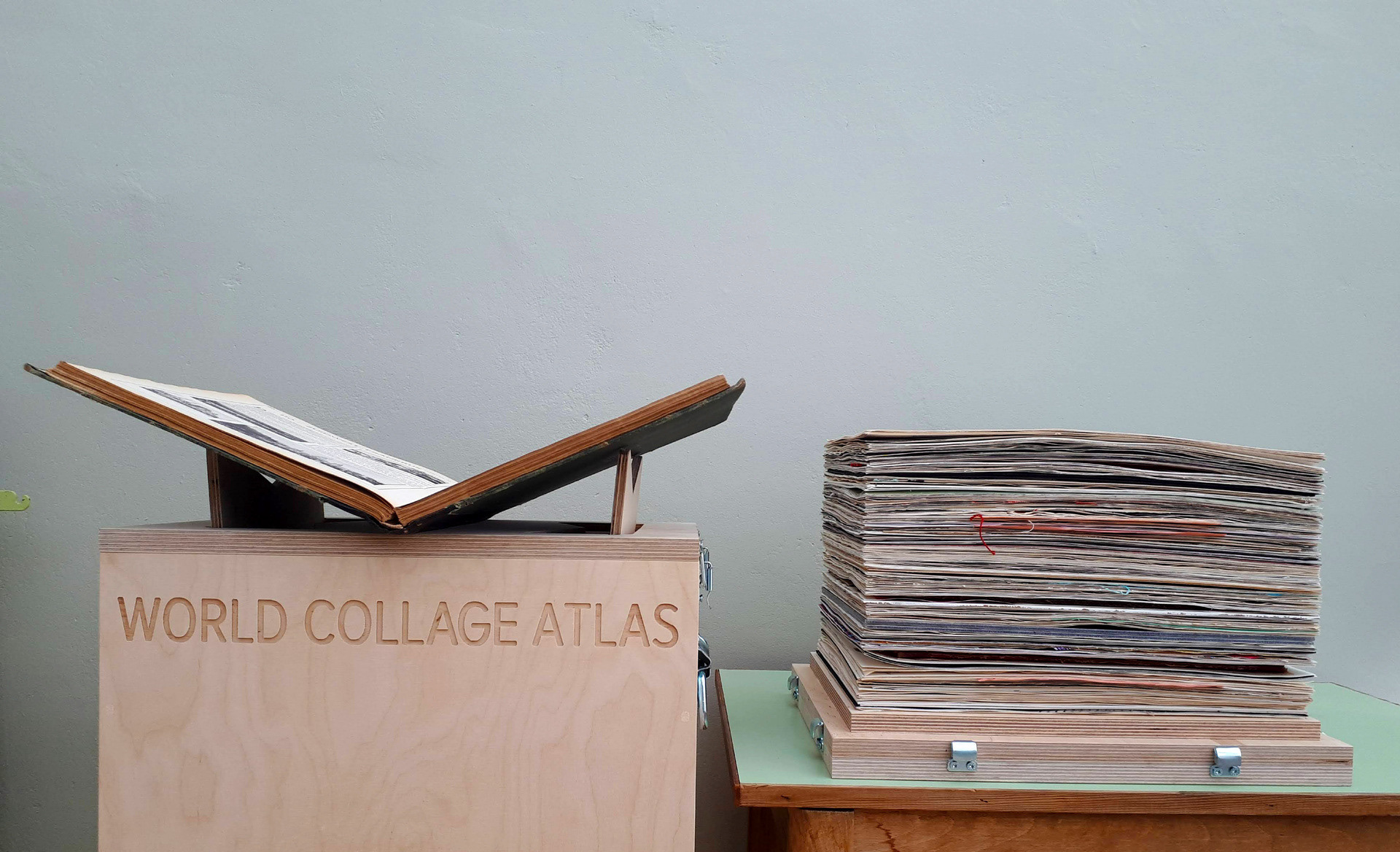 World Collage Atlas Project: Verbeke Foundation (Belgium) - 2019 - www.verbekefoundation.com