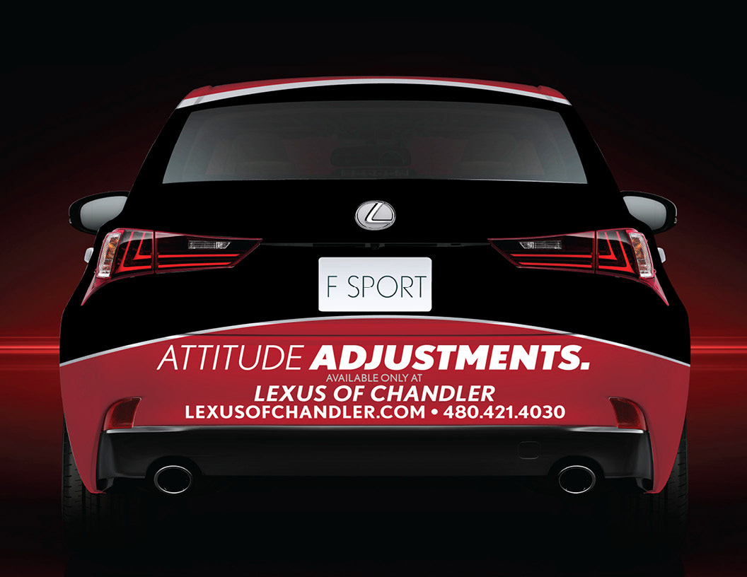 Lexus of Chandler - Rear Mock-Up