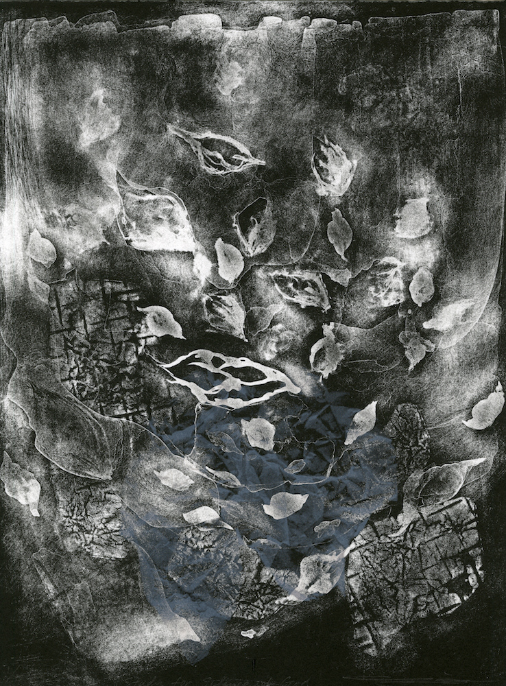 Study for SILENCE OF GOD, 2011, Lithography and Photo lithography, 14-3/4” x 11”