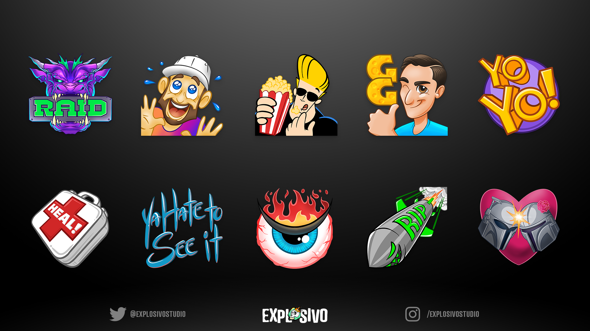 Explosivo Emotes Badges