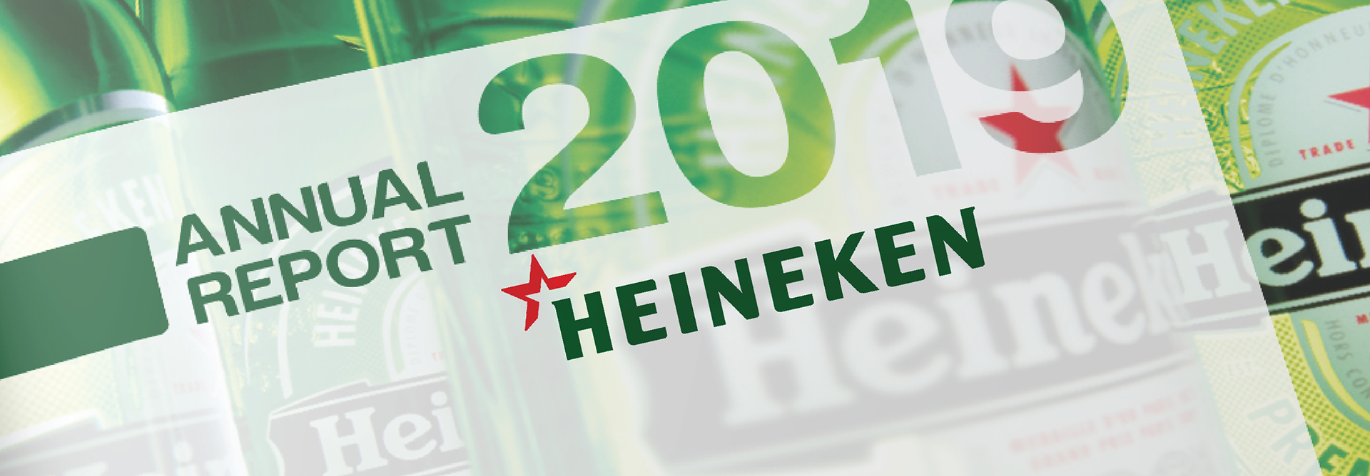 Vicky Arroyo Graphic Design Heineken Annual Report
