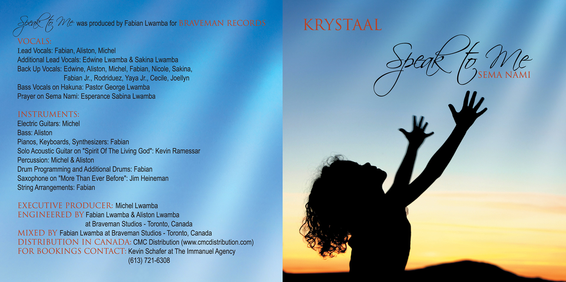 CD cover for Krystaal