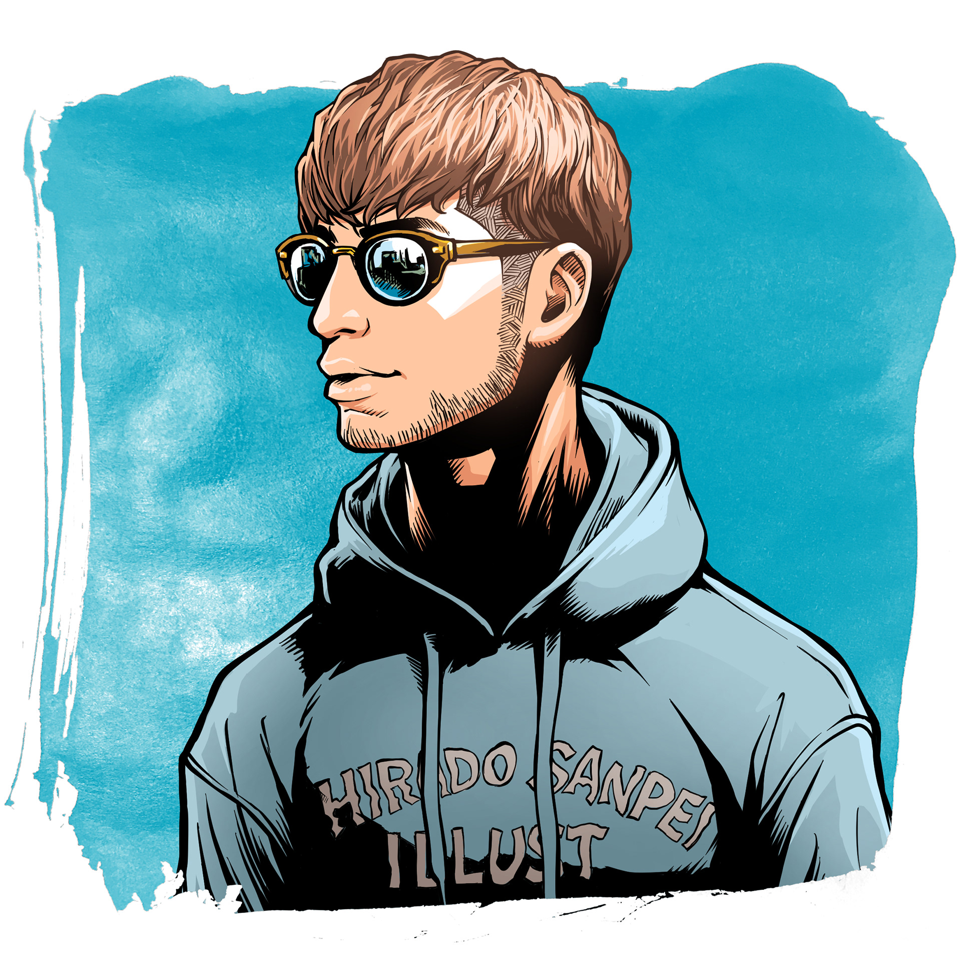 Hirado Sanpei アメコミ風イラストレーター平戸三平 About Hirado Sanpei アメコミ風イラストレーター平戸三平 About