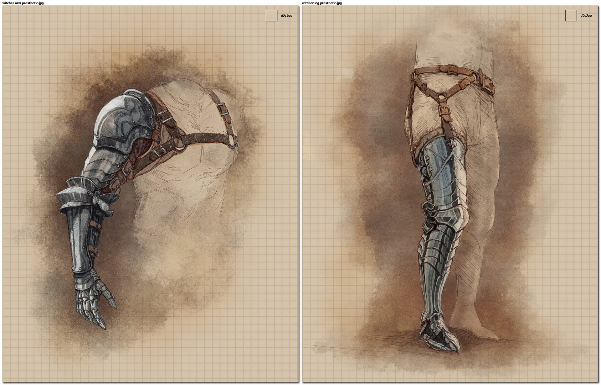 Witcher Prosthetic Designs
