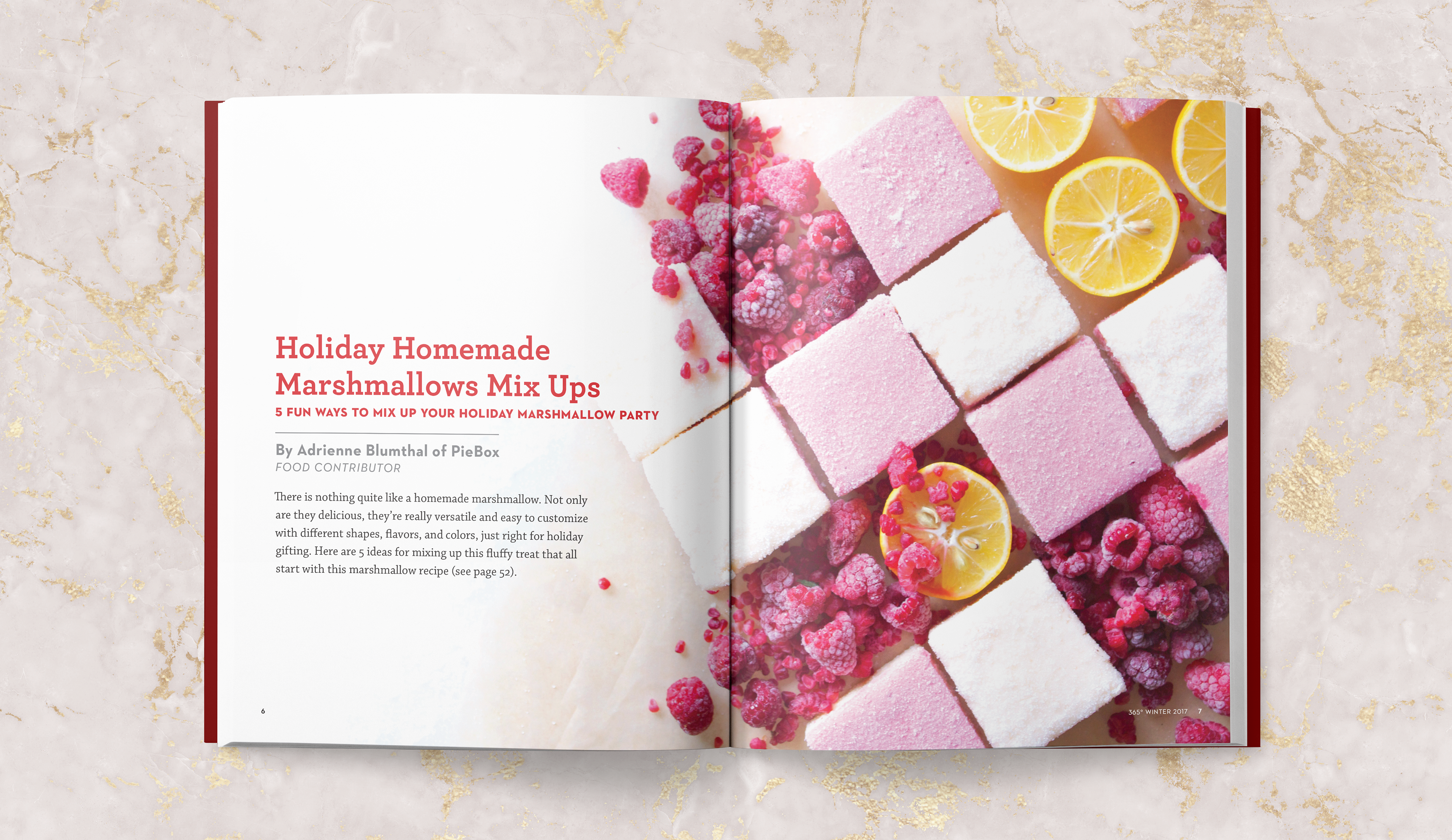 Article opening spread