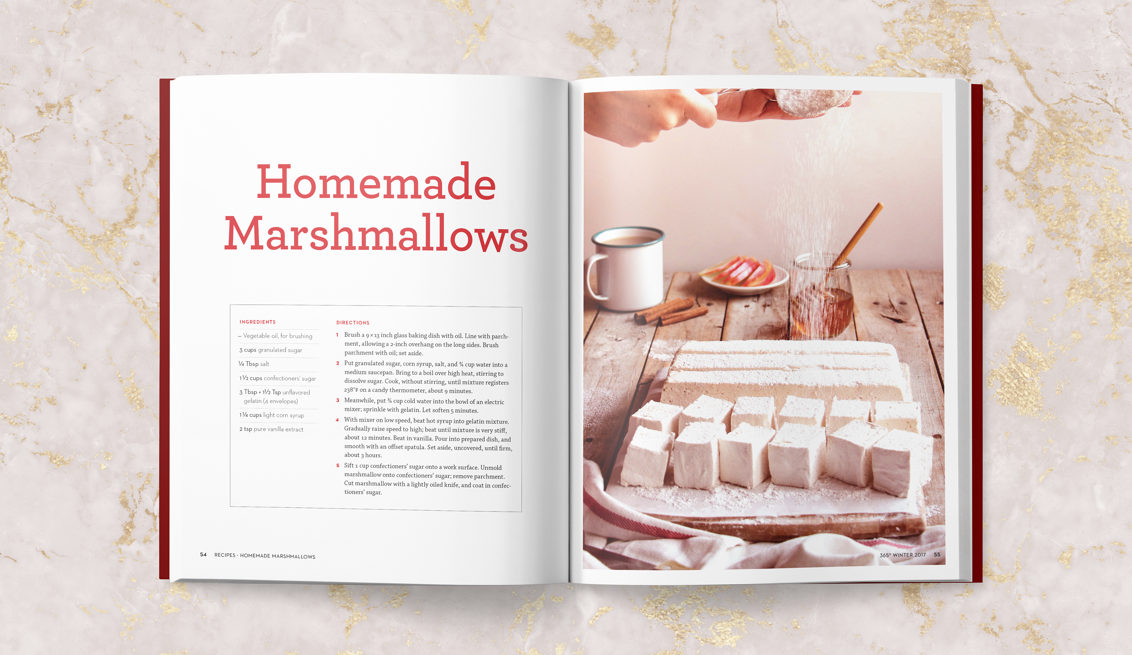 Recipe spread