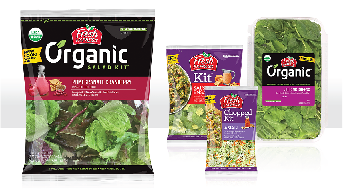 Duality in Design, Inc. Fresh Express Salad Packaging Redesign