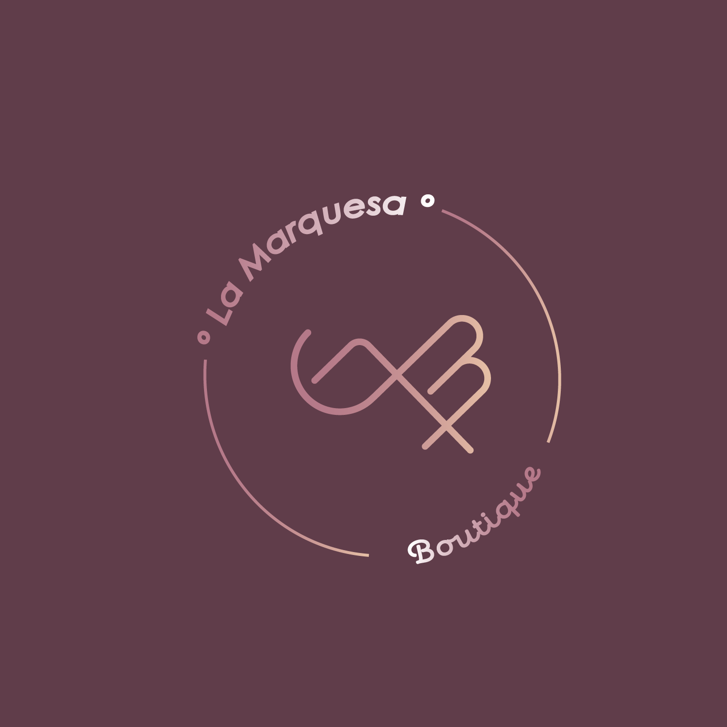 Submarca - Logotipo circular - fundo escuro 