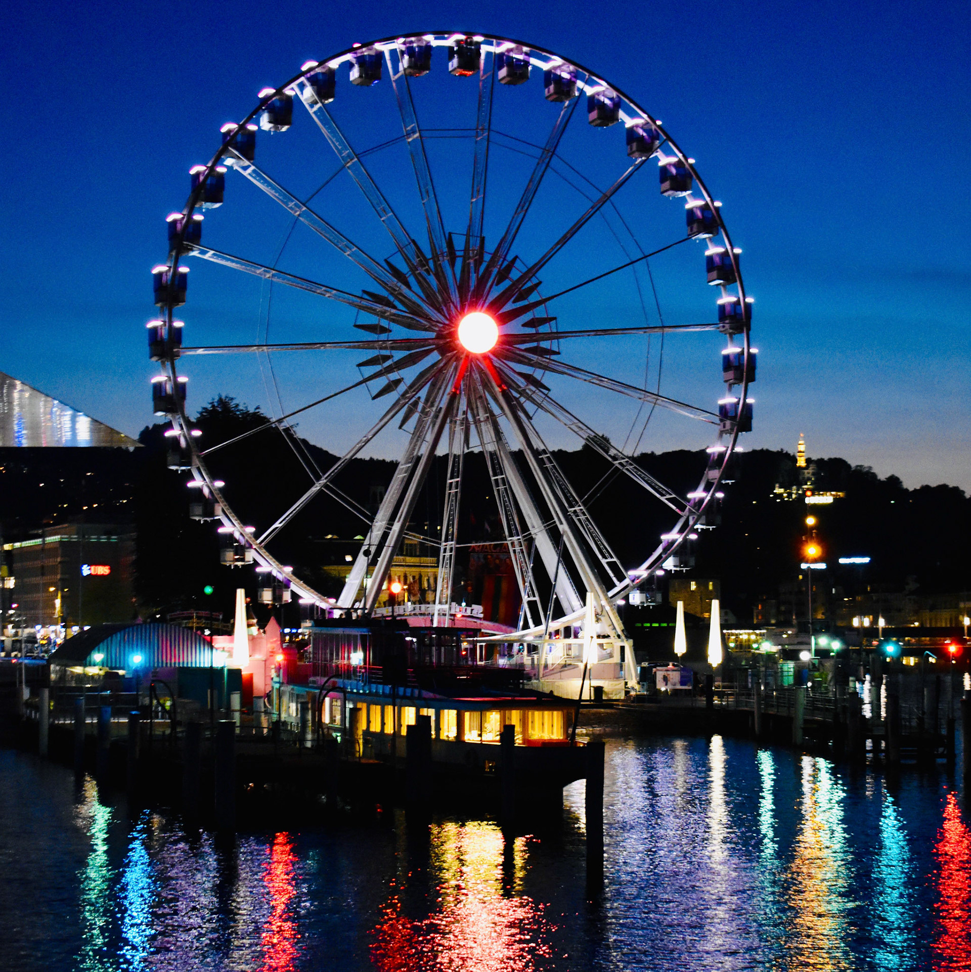 Swiss Wheel -  Lozärner Määs – Autumn Fair -  Lucerne Switzerland - October 2018