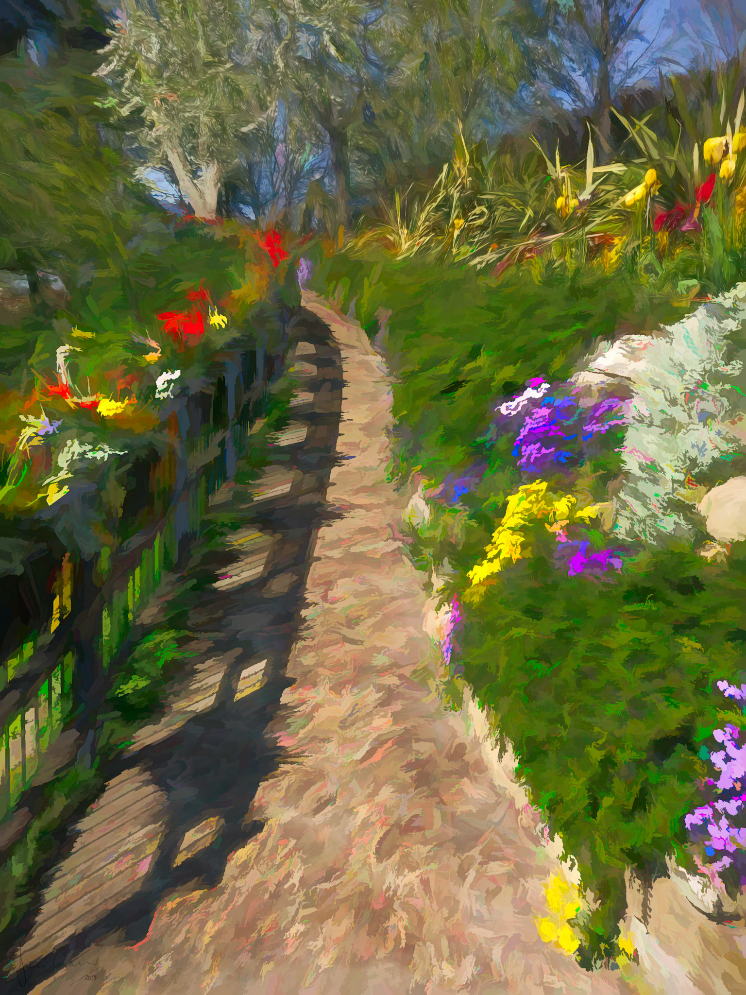 Floral pathway