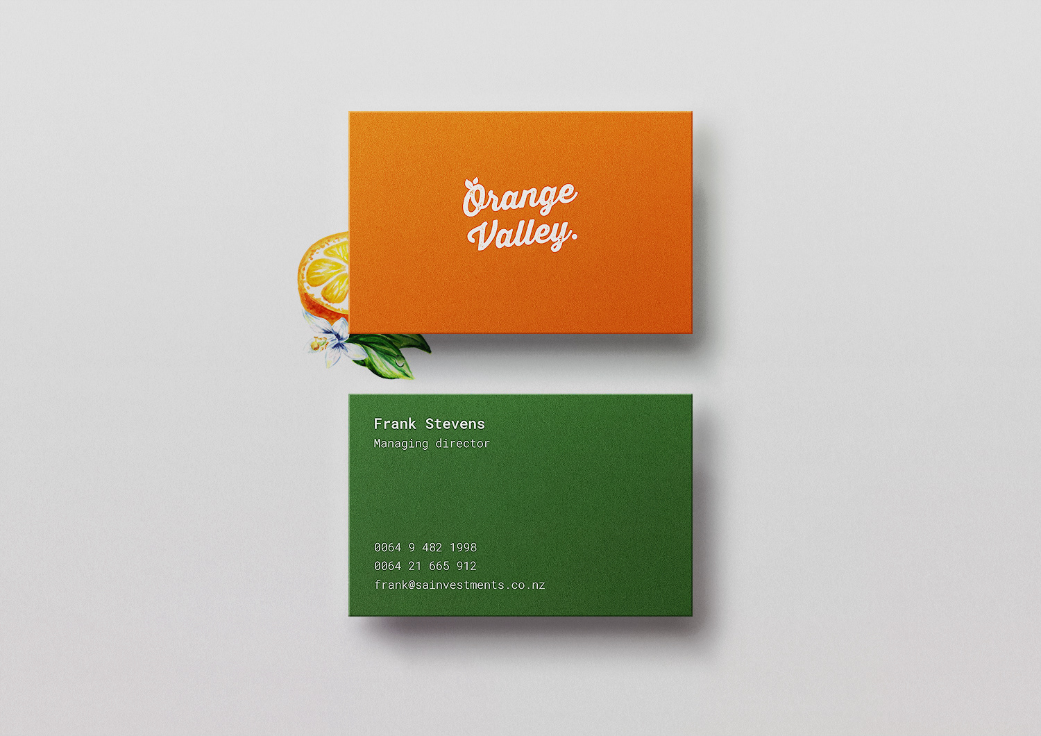 Business card design