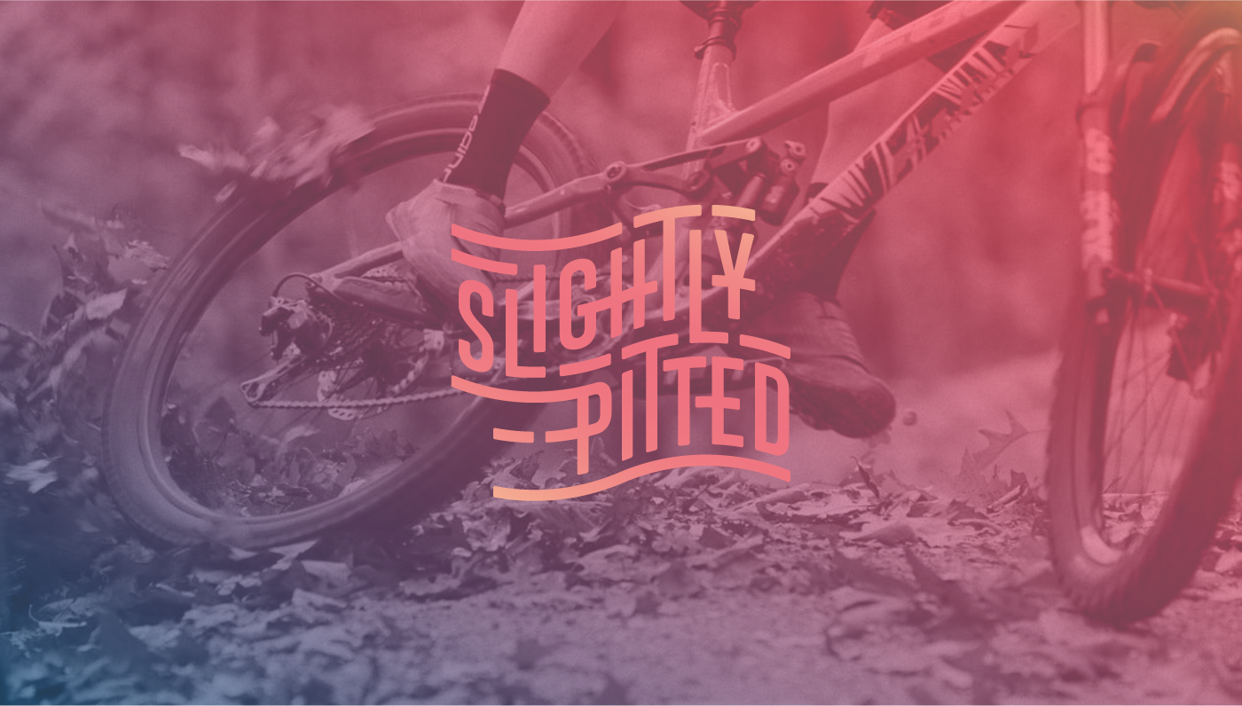 slightly pitted brand design header designed by russell wadlin in tulsa oklahoma
