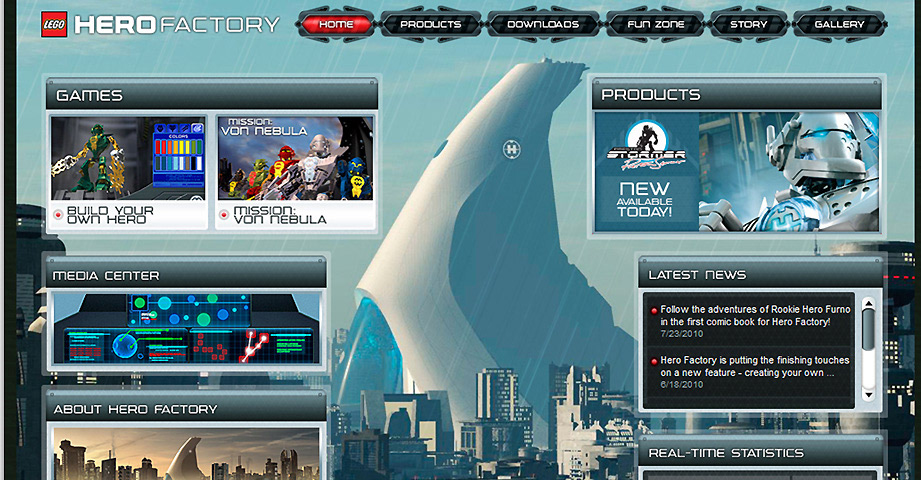 Dan Ferguson Lego Hero Factory Online Experience