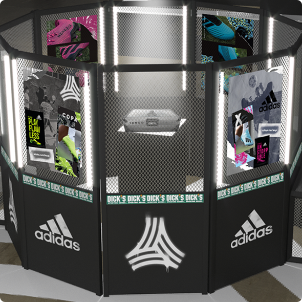 trophy display cage 3D build
