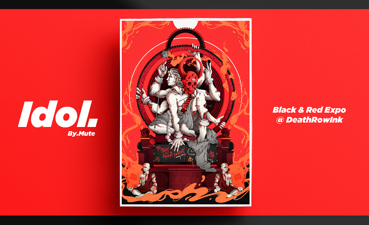 Mute Illustration Idol.