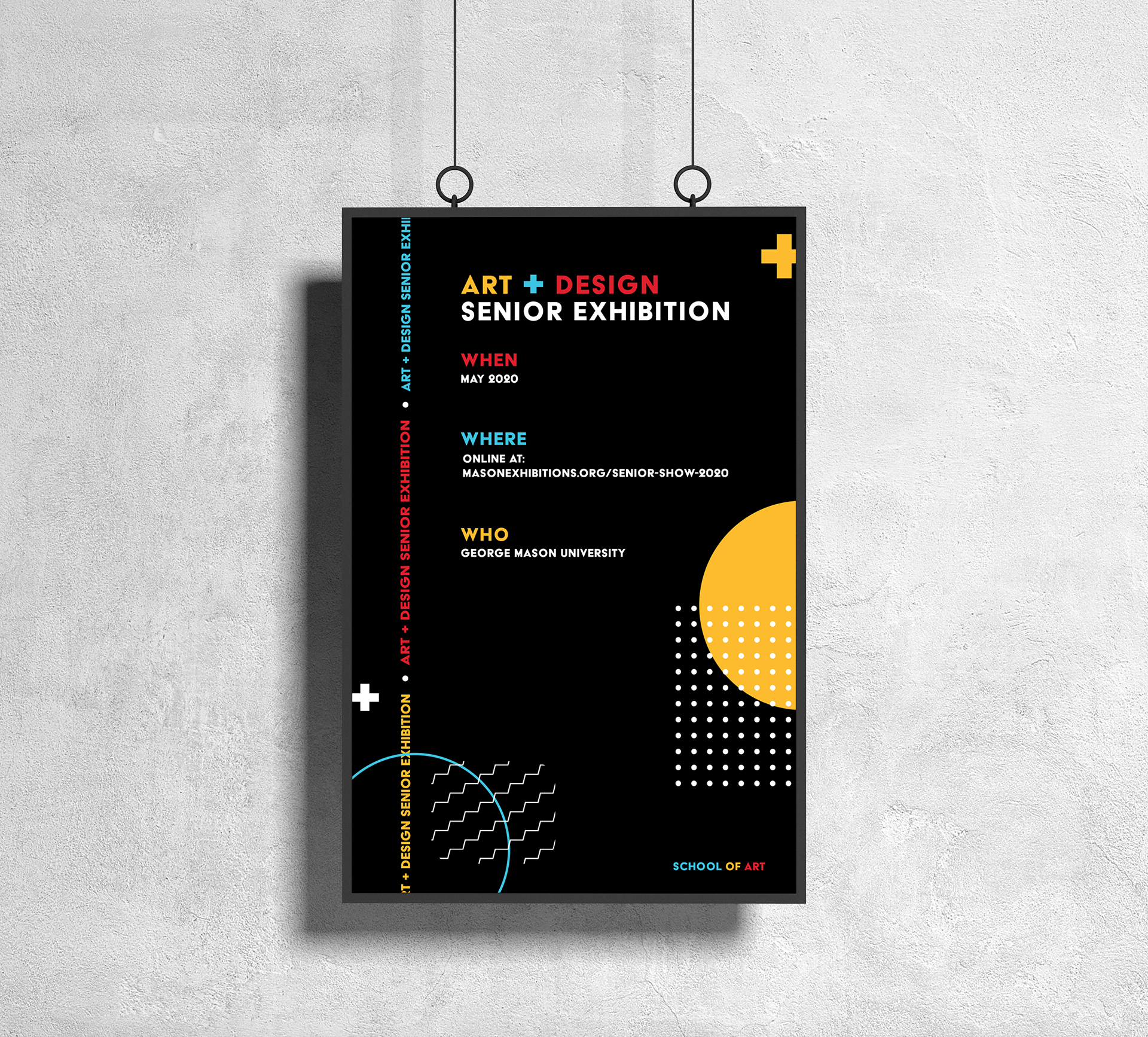 art show poster design