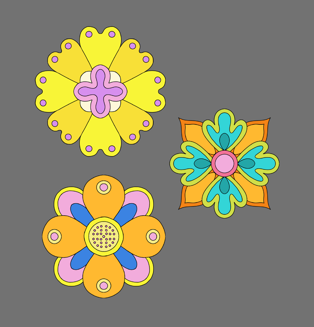 Flower concept art.