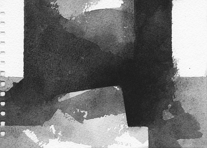 étude 00108 aquarelle sur langton 300g 178x127mm