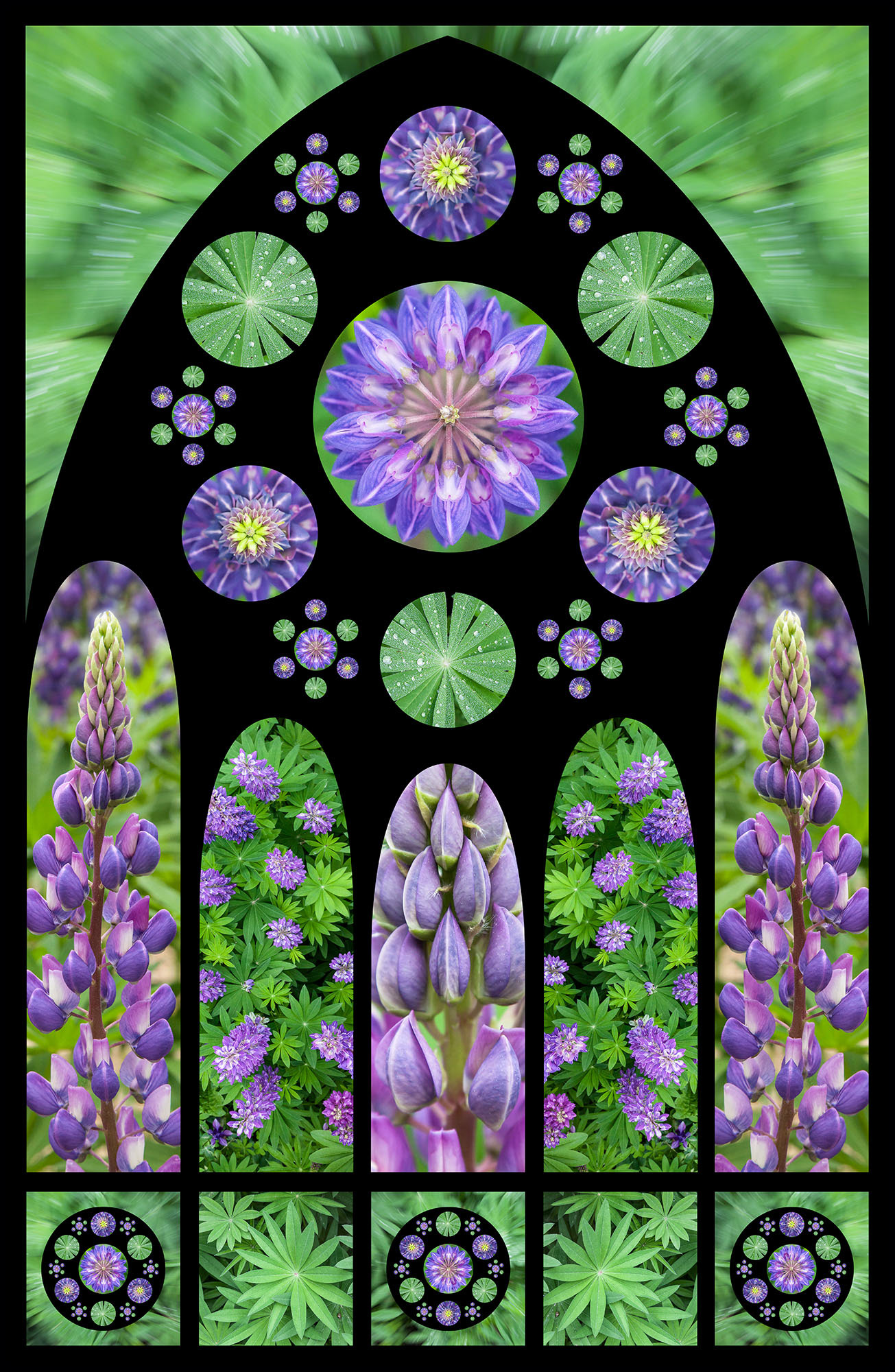 Reverence III, 20"x30", $600, edition of 5, presented in black spacer frame