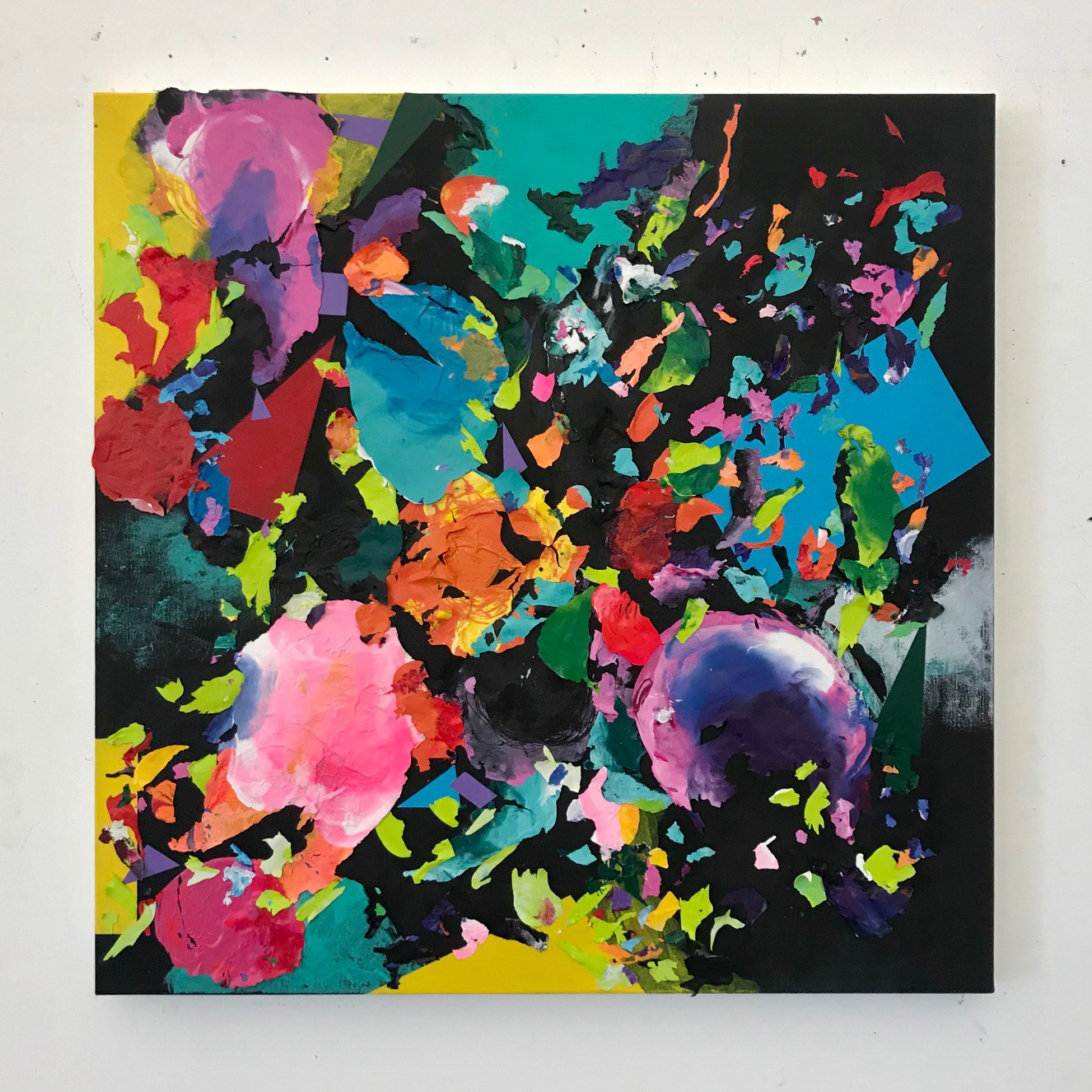 Untitled 24x24in Acrylic on Canvas