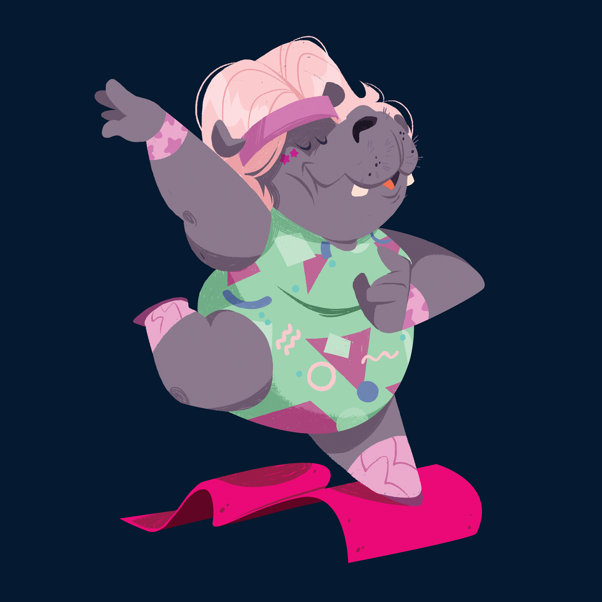 Aerobic Hippo