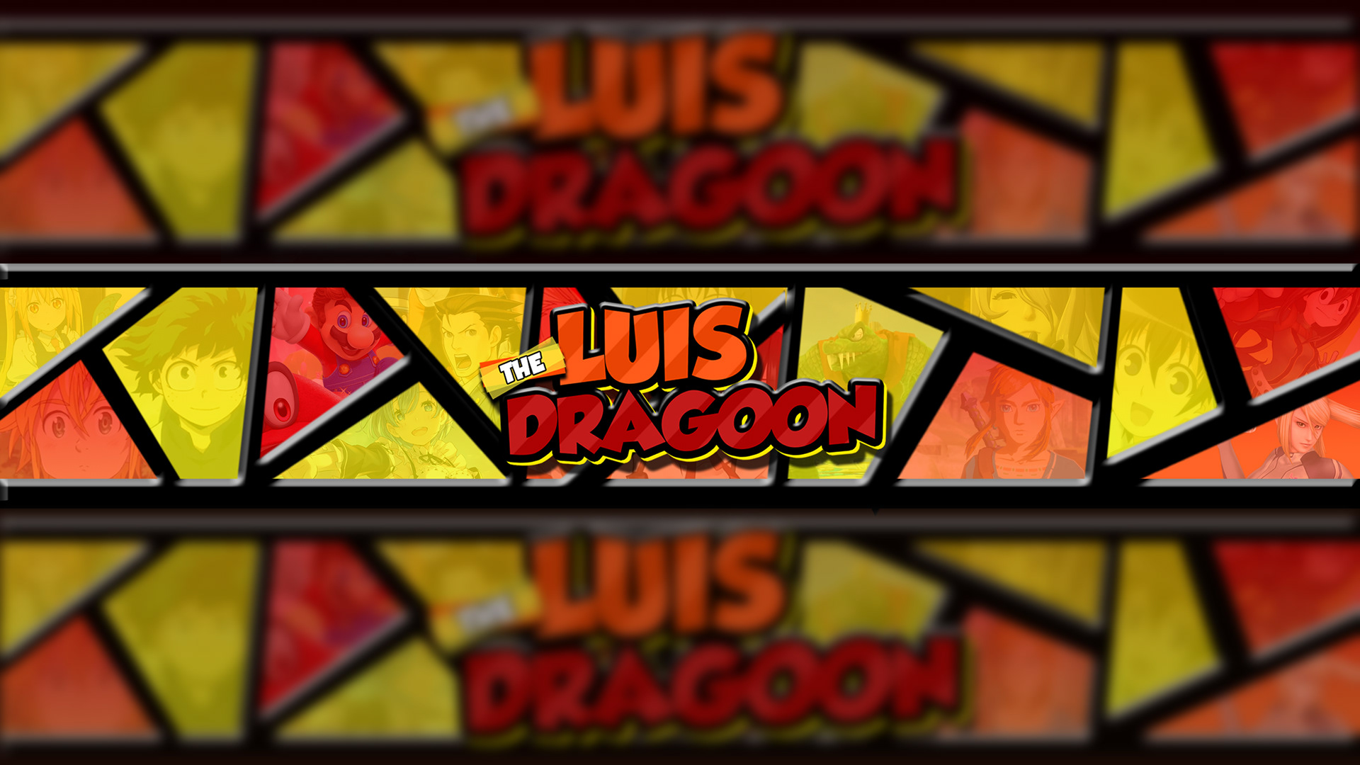 YouTube Banner - The Luis Dragoon
