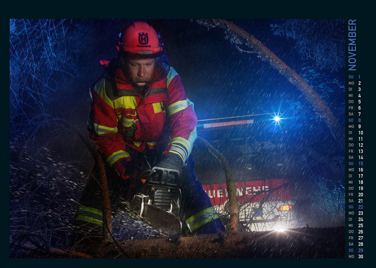 Feuerwehrkalender Feuerwehr Vöhrenbach