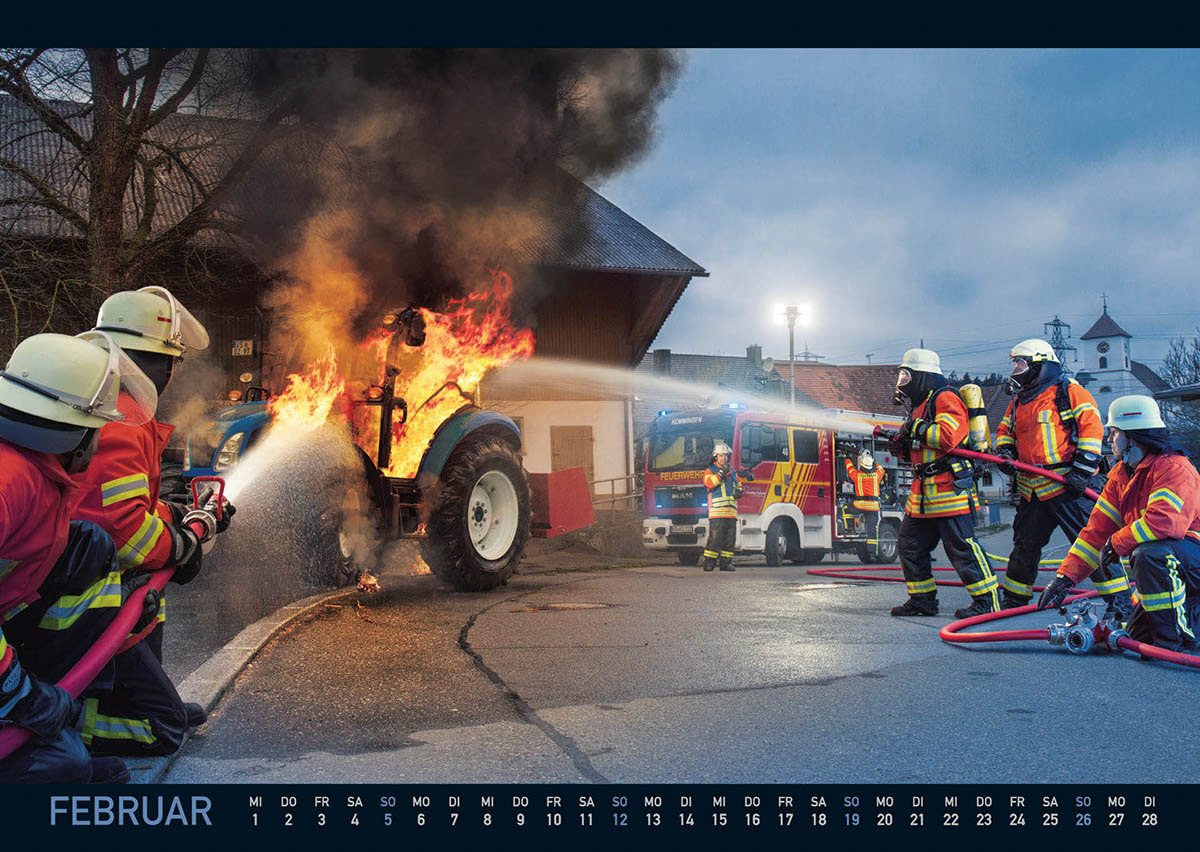 Feuerwehrkalender Feuerwehr Blumberg