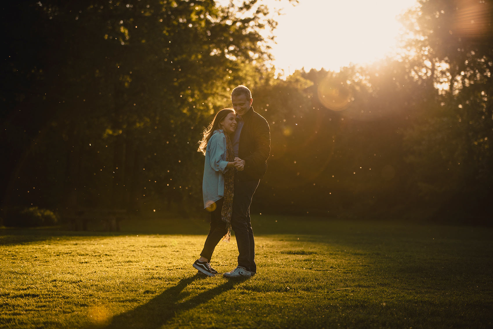 Connection session in Marbury Park, Cheshire, England