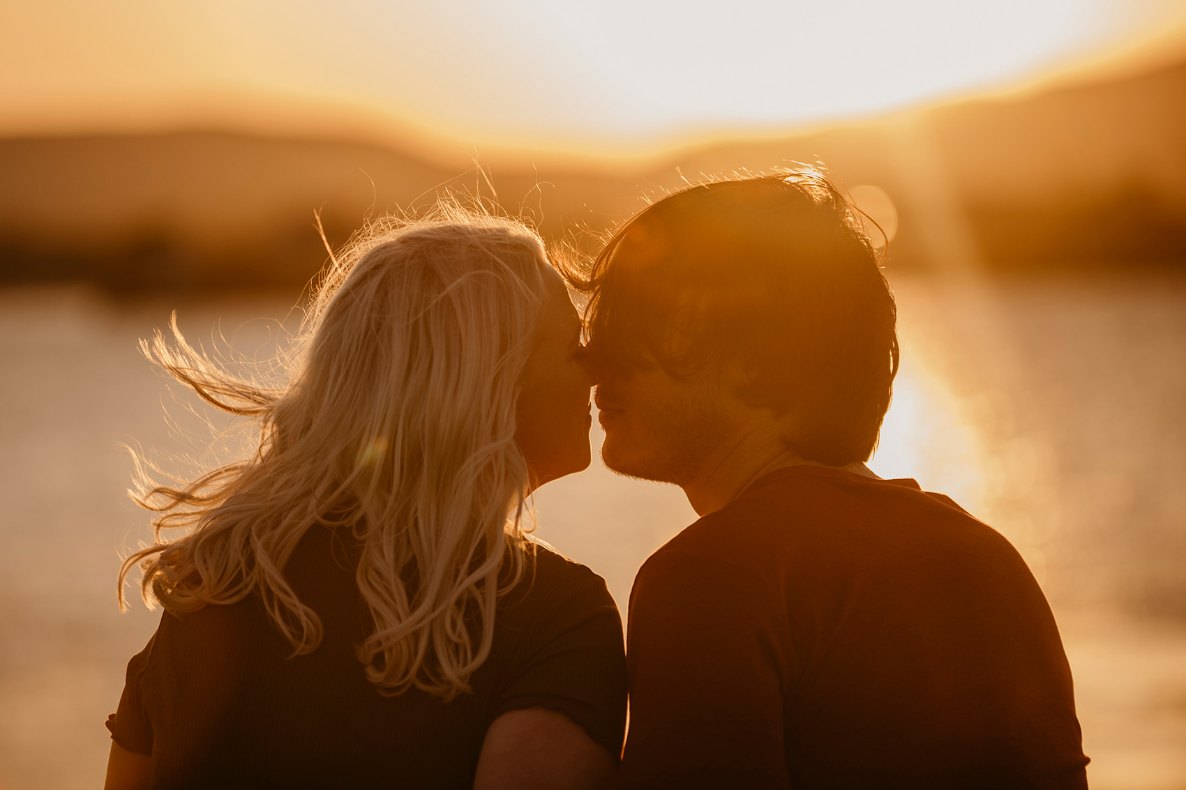 Sunset couple photoshoot