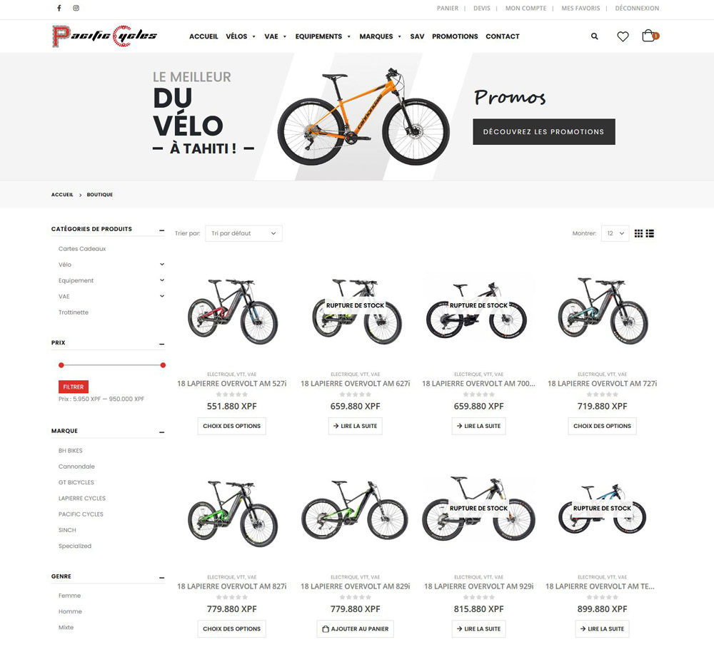 Pacific Cycles
