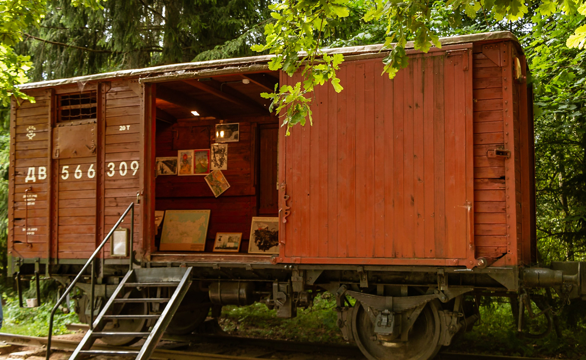 Railcar Used to Deport People to Siberia
