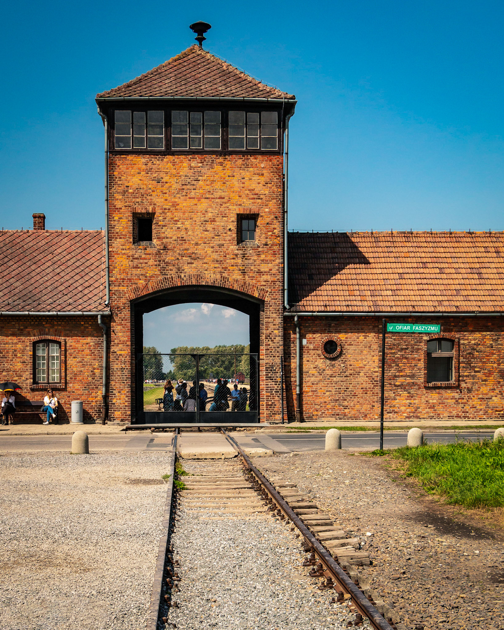 Main Gate to Auschwitz-Birkenau