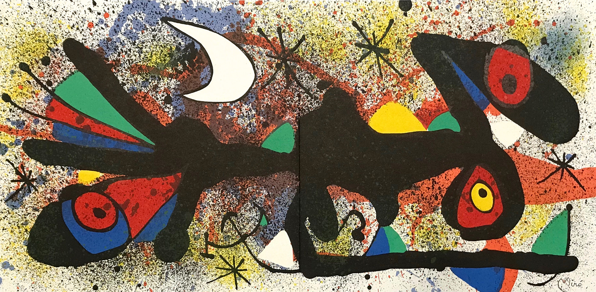 “Ceramics Suite II” Lithograph in Colors, c.1974, Signed in Plate, Image: 22 x 11”, Please Inquire