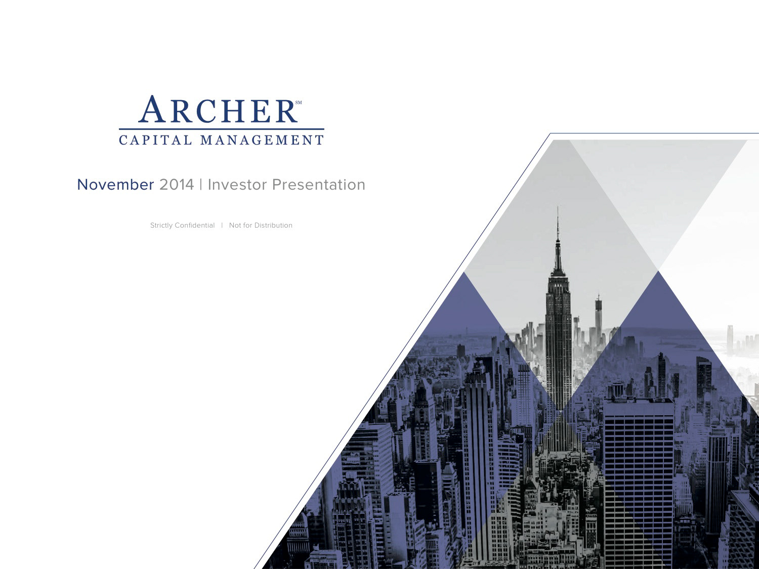 Powerpoint Investor Deck