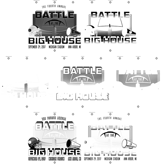 Battle at the Big House - Color Separation