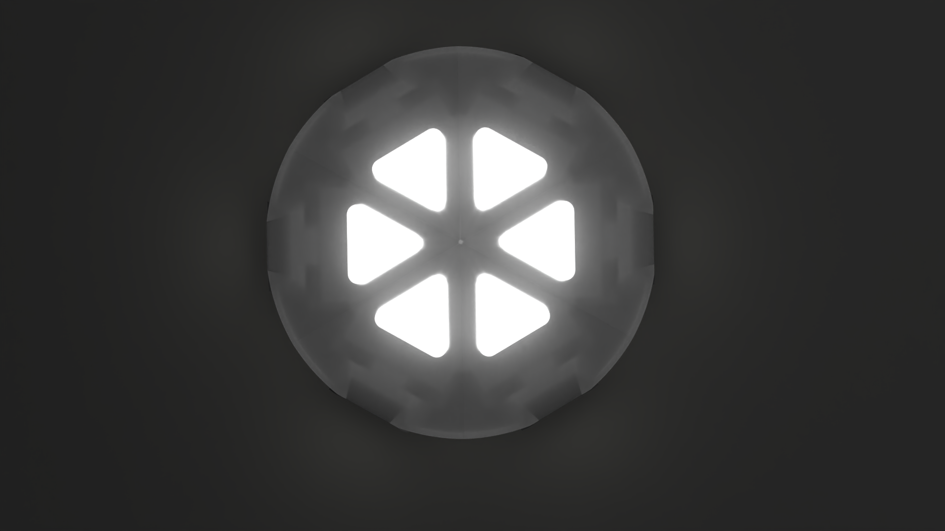 Keyshot top view 