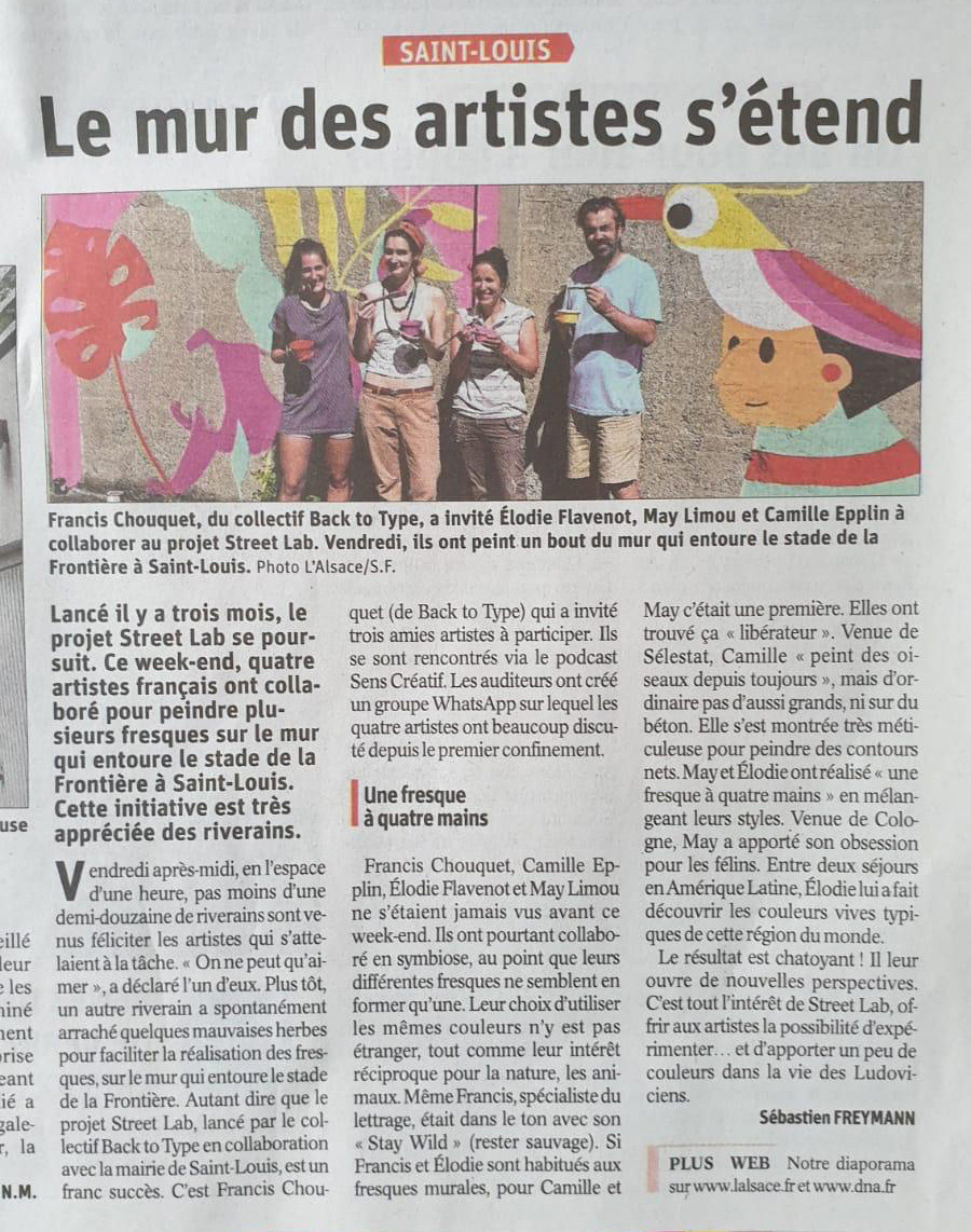 Le projet Street Lab à Saint-Louis (Alsace)