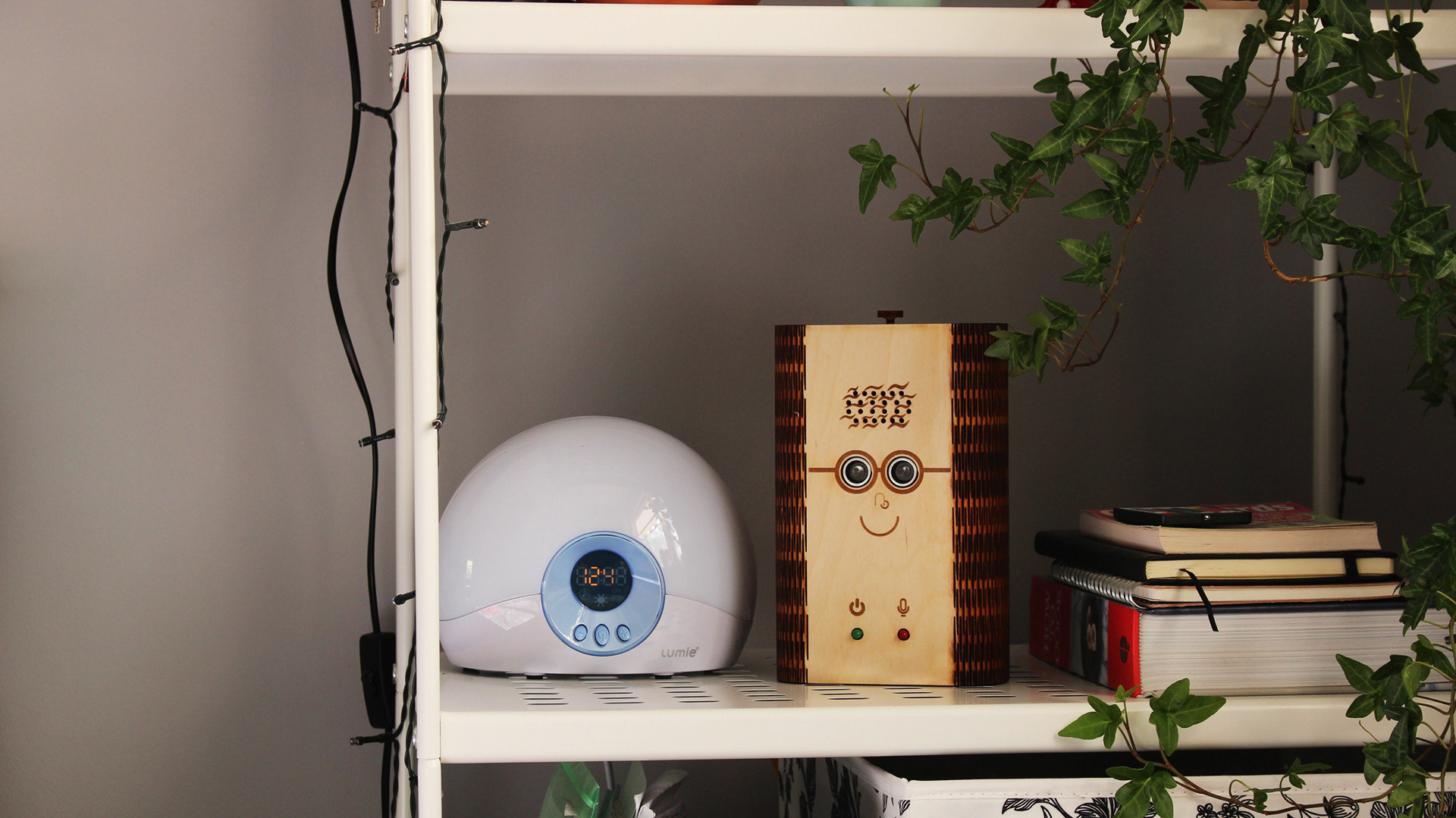 Hero Image of the final product on a bedside shelf