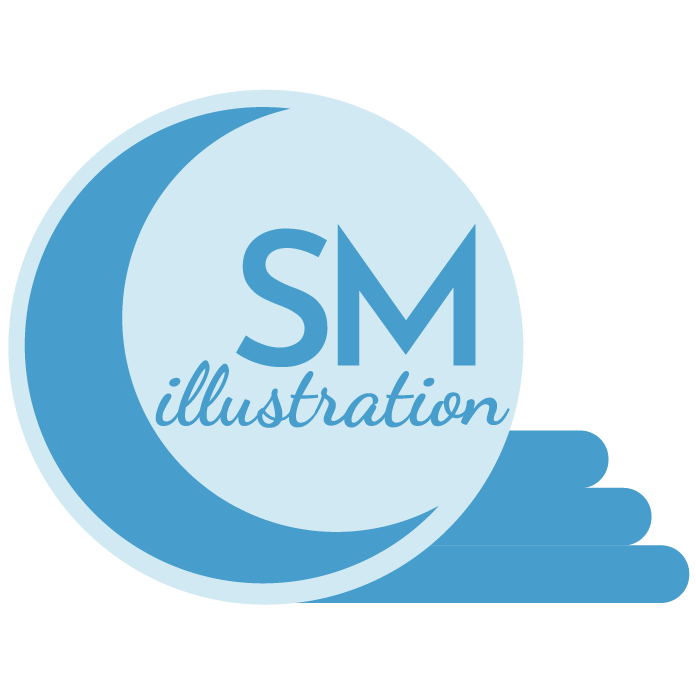 Sara Mapes Sm Illustration Logo Design Sara Mapes Sm Illustration Logo Design