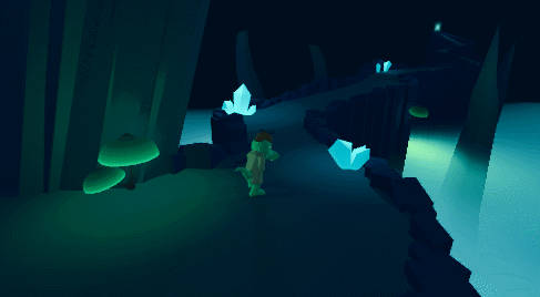 misty caves- same water shader